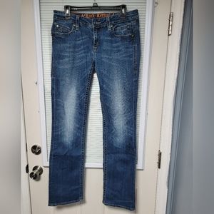 Womens Rock Revival size 31 Pat Straight Leg Jeans
